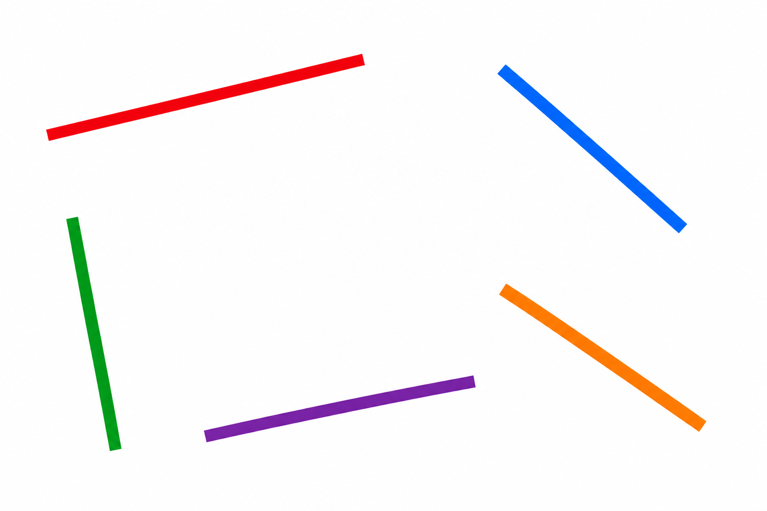 5 bandes de couleur